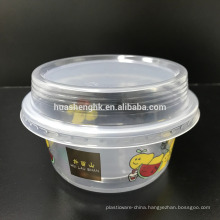 High Quality Food Grade Clear Plastic Disposable 10oz/290ml smoothie cups with lids for wholesale